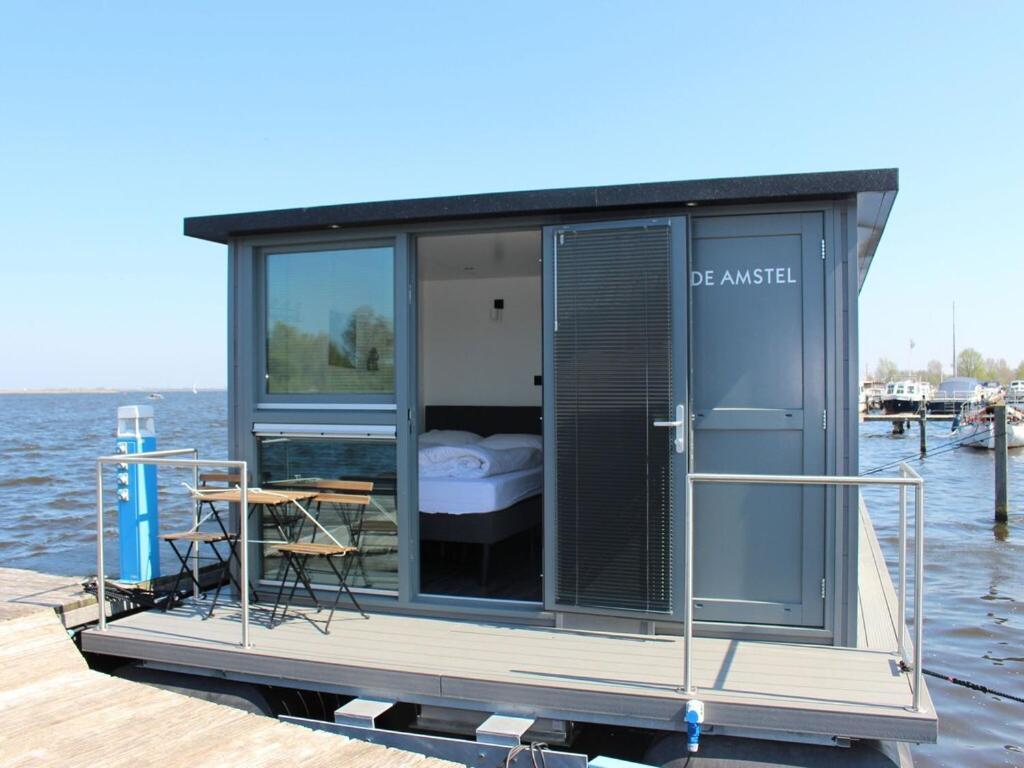 Modern Houseboat With Air Conditioning Located In Marina Uitgeest Luaran gambar